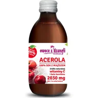 Soki i napoje niegazowane - Ekologiczny Sok z Miąższem z Aceroli 250 ml - Owoce z Dżungli - miniaturka - grafika 1