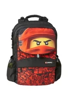 Plecaki szkolne i tornistry - Plecak szkolny LEGO 24L - LEGO Hansen Starter NINJAGO Red - miniaturka - grafika 1