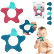 Smoczki uspokajające - Gryzak dla niemowląt 2szt ząbkowanie silikon REER - miniaturka - grafika 1