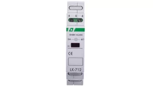 F&F Lampka modułowa czerwony 10-30V AC/DC LK-712R-10-30V LK-712R-10-30V - Bezpieczniki elektryczne - miniaturka - grafika 1