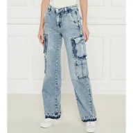 Spodnie damskie - GUESS Jeansy KORI | Regular Fit - miniaturka - grafika 1