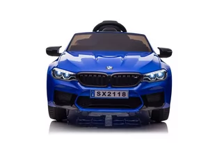 Auto Na Akumulator BMW M5 DRIFT Niebieskie - Pojazdy elektryczne dla dzieci - miniaturka - grafika 1