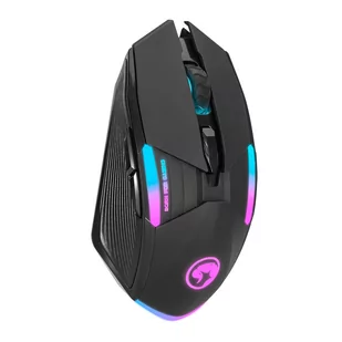 Marvo Mysz M291, 6400DPI, optyczna, 6kl., przewodowa USB, czarna, do gry, podświetlona - Myszki - miniaturka - grafika 1