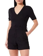 Spodenki damskie - United Colors of Benetton Bermudy damskie 48tfd900j szorty, czarne 100, UK 12 - miniaturka - grafika 1