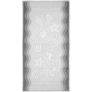 Greno Ręcznik Flora Ocean 50X100 Popielaty - Ręczniki - miniaturka - grafika 1
