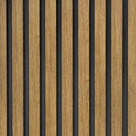 Panele ścienne i boazeria - Panel Ścienny 3D Medio Wodoodporny Lamele Polyforce 200X12,6 Cm Dąb Naturalny Lp251T - miniaturka - grafika 1