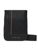 Nerki - Tommy Hilfiger Saszetka Th Central Mini Crossover AM0AM13633 Czarny - miniaturka - grafika 1