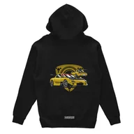 Odzież do sportów motorowych - Czarna bluza z kapturem Mazda RX7 Rotary-M - miniaturka - grafika 1