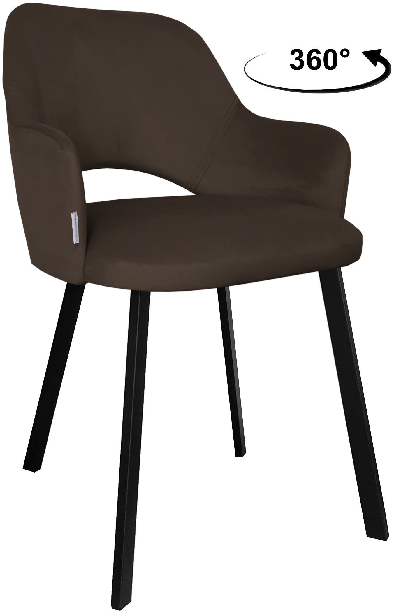 Krzesło obrotowe Milano podstawa Profil czarna MG05