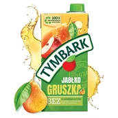 Soki i napoje niegazowane - Tymbark Napój Jabłko Gruszka 1 l - miniaturka - grafika 1
