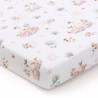 Prześcieradła dla dzieci - PRZEŚCIERADŁO Z GUMKĄ Do Łóżeczka 120x60 BAWEŁNA - miniaturka - grafika 1