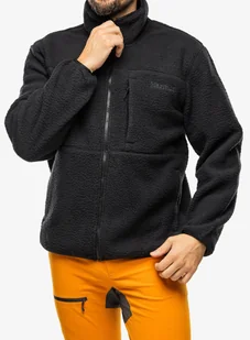 Polar męski Marmot Aros Fleece Jacket - black - Kurtki męskie - miniaturka - grafika 1
