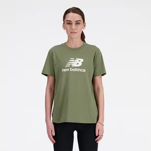 Koszulka damska New Balance WT41502DEK  zielona - Koszulki i topy damskie - miniaturka - grafika 1