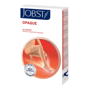 Jobst Opaque, pończochy uciskowe, CCL2, zamknięte palce, rozmiar 3, regular, naturalne - Bielizna lecznicza - miniaturka - grafika 1