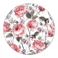 Deski do krojenia - Deska osłona ozdoba z grafiką Czerwone róże fi40, Coloray - miniaturka - grafika 1