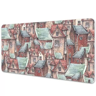 Podkładka mata ochrona biurka Stare miasto 90x45cm - Obrusy i serwetki - miniaturka - grafika 1