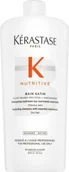 Szampony do włosów - Kérastase Nutritive Bain Satin szampon odżywczy do włosów suchych 1000 ml - miniaturka - grafika 1