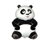 Balony i akcesoria - FLX Balon foliowy Miś Panda - 61 cm - 1 szt 901670 - miniaturka - grafika 1