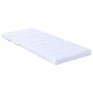 Materace - vidaXL Materac piankowy Biały 80 x 200 cm tkanina - miniaturka - grafika 1