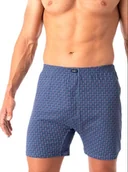 Majtki męskie - BOKSERKI KEY MXC-945 B24 3XL-4XL (kolor turkus, rozmiar 3XL) - miniaturka - grafika 1