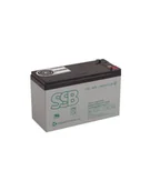 Baterie do zasilaczy awaryjnych UPS - SSB akumulator 12V/9,0Ah T2 - faston 6,3 mm - miniaturka - grafika 1