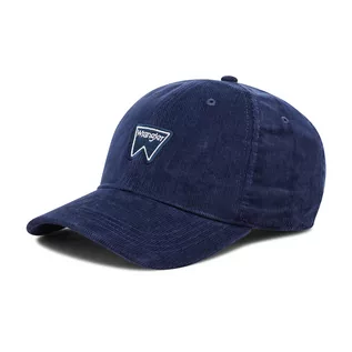 Czapki damskie - Wrangler Czapka z daszkiem Cord Cap W0V5UG114 Navy - grafika 1