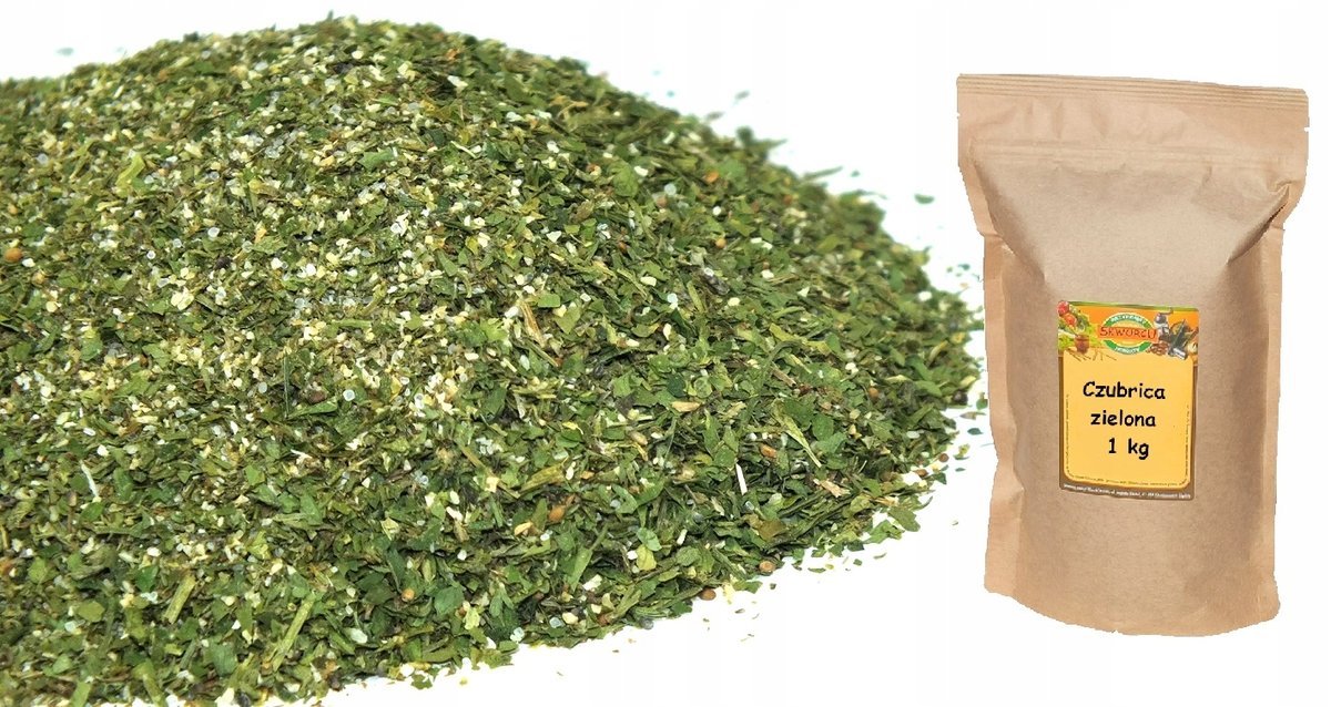 Czubrica zielona 1 kg czubryca bez glutaminianu DUŻA PAKA od Skworcu