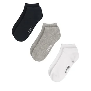 Zestaw 3 par niskich skarpet męskich Sprandi 0MB-002-AW23 (3-pack) Kolorowy - Skarpetki męskie - miniaturka - grafika 1