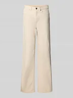 Spodnie damskie - Jeansy o luźnym kroju z szeroką nogawką z mieszanki bawełny model ‘Tessa’ - miniaturka - grafika 1