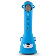 Mikrofony estradowe - Technaxx Technaxx mikrofon do karaoke KidsFun BT-X46 niebieski 4814 - miniaturka - grafika 1