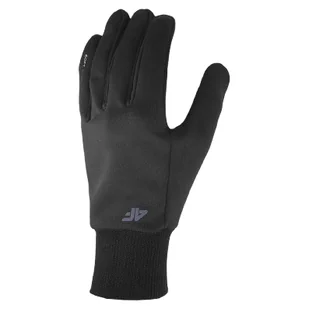 Rękawiczki 4F Gloves Fnk U183 Rozmiar rękawiczek: L / Kolor: czarny - Rękawice narciarskie - miniaturka - grafika 1