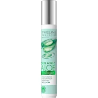 Serum do twarzy - Eveline cosmetics Eveline Cosmetics - Organic Aloe + Collagen - Moisturizing Eye Contour Modeling Roll-on - Nawilżający roll-on modelujący kontur oczu - 15 ml - miniaturka - grafika 1