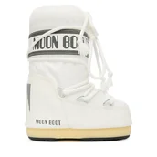 Buty dla chłopców - Śniegowce Moon Boot 80D1400440 S Biały - miniaturka - grafika 1