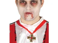 Halloween - Naszyjnik gotycki z krzyżem - 1 szt. - miniaturka - grafika 1