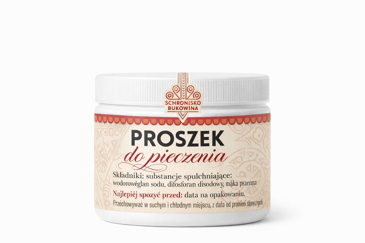 Proszek do pieczenia 150g - Schronisko Bukowina