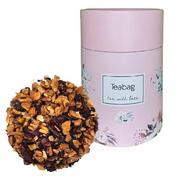 Herbata - TEABAG Owocowa herbata Teabag Cranberry 50g Różowa tuba teabag2-3-uniw - miniaturka - grafika 1