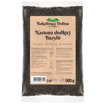 Słodka Bazylia 500g Naturalny Błonnik Do Owsianek Wpomaga Odchudzanie Keto