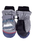 Rękawiczki dla dzieci - Rękawiczki Narciarskie Chłopięce Jednopalczaste Mountain 12 Cm - miniaturka - grafika 1