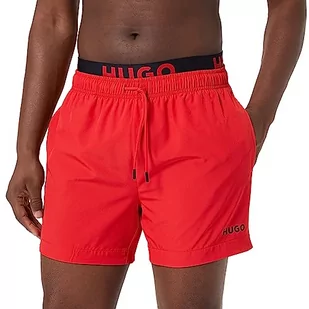 HUGO Szorty kąpielowe, Open Red, S - Kąpielówki męskie - miniaturka - grafika 1