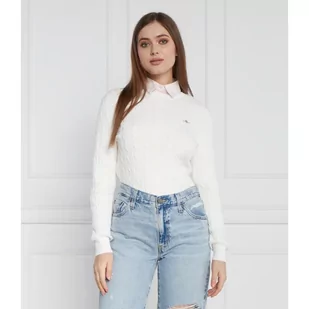 Gant Sweter | Slim Fit - Swetry damskie - miniaturka - grafika 1