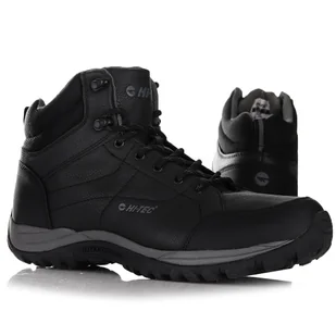 Buty męskie wysokie trekkingowe Hi-Tec CANORI CAMEL - Buty trekkingowe męskie - miniaturka - grafika 1