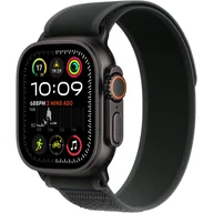 Smartwatch - Apple Watch Ultra 2 GPS + Cellular 49mm Tytan czarny opaska Trail M/L Czarny - miniaturka - grafika 1