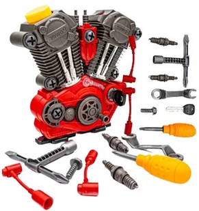 Silnik Samochodowy Zestaw Majsterkowicza  Śruby Do Skręcania Warsztat - Modele do sklejania - miniaturka - grafika 1