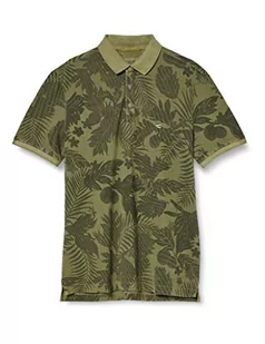 camel active męska koszulka polo, mech Green, S - Koszulki męskie - miniaturka - grafika 1