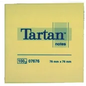 Notesy i bloczki - Bloczek samoprzylepny TARTAN 76x76mm FT510001843 3M - miniaturka - grafika 1