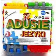 Klocki - Klocki konstrukcyjne 24 elementy Wafle Adusie Jeżyki CZAKO409526 - miniaturka - grafika 1