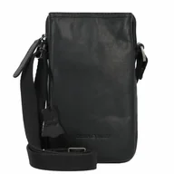 Etui i futerały do telefonów - Greenburry Pure Black Etui na telefon komórkowy Skórzany 11 cm black - miniaturka - grafika 1