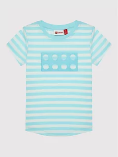 Koszulki dla chłopców - LEGO Wear T-Shirt 11010106 Niebieski Regular Fit Niebieski - grafika 1