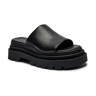 Michael Kors Skórzane klapki KENDRA - Klapki i japonki damskie - miniaturka - grafika 1