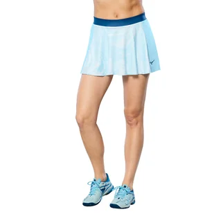 Spódnica damska Mizuno  Charge Printed Flying Skirt Blue Glow M - Spódnice - miniaturka - grafika 1
